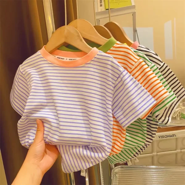 Children's Short-Sleeved Boys/ Girls -Shirt