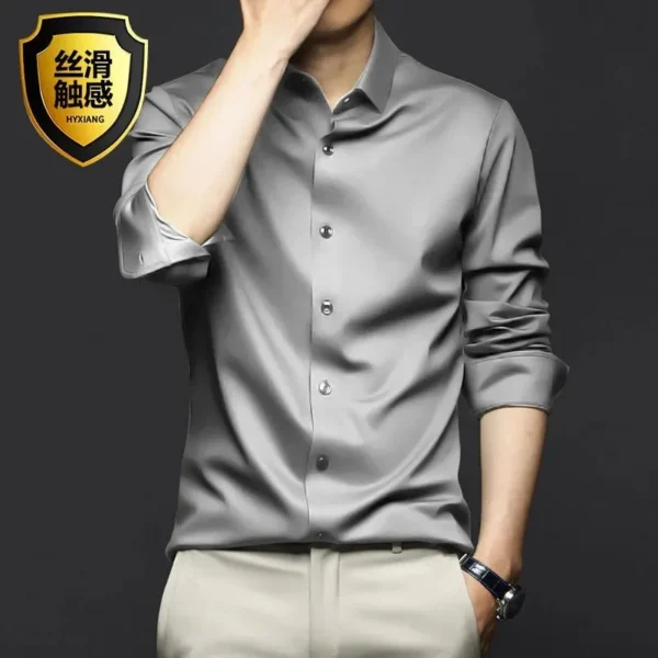 High Quality Men's Long Sleeve Shirt 4