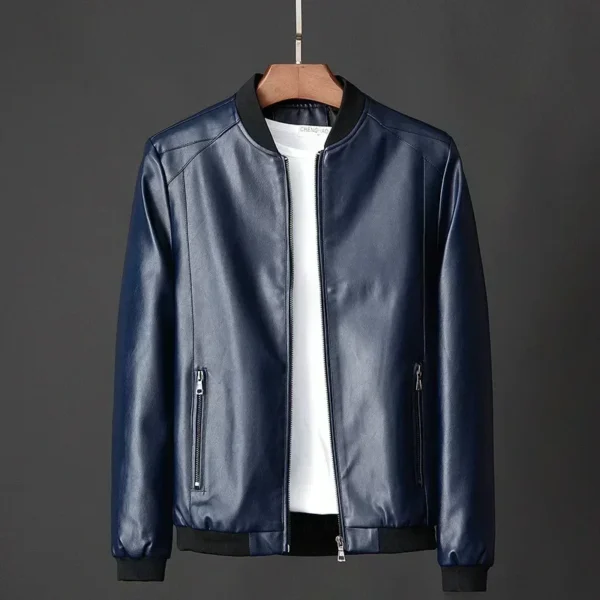Autumn New Men Leather Leather 3