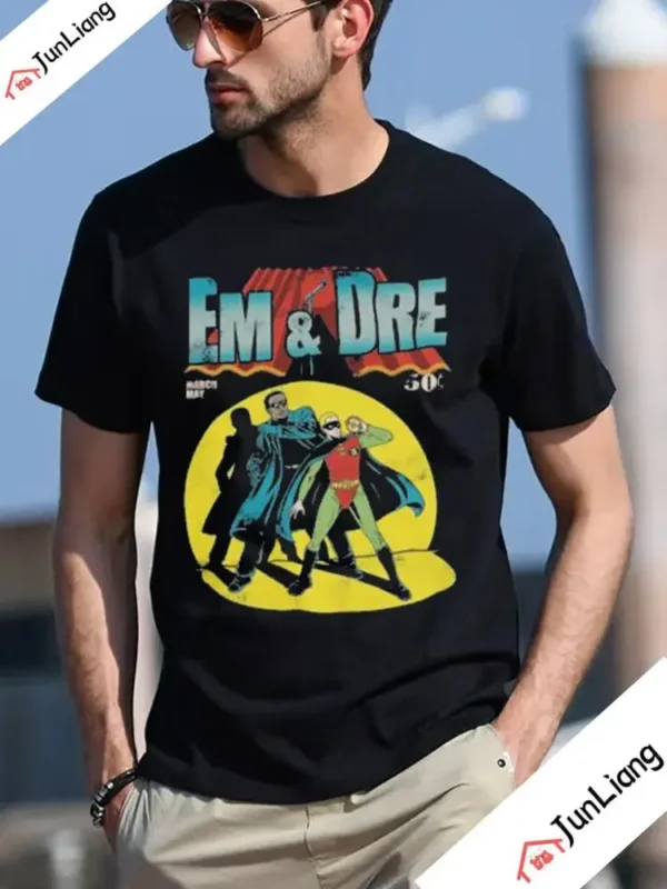 Summer Funny T Shirt Slim Shady Eminem and Dr.Dre