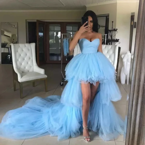 FDHAOLU High Low Prom Dress