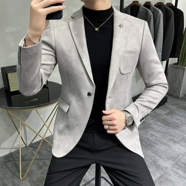 Men's Deerskin Fleece Jacket 4