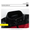 Men Stand Collar Moto Leather Jackets 5