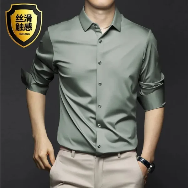 High Quality Men's Long Sleeve Shirt 5