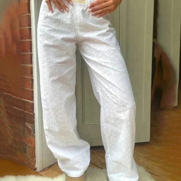 New Trendy Striped Print Long Pant 5