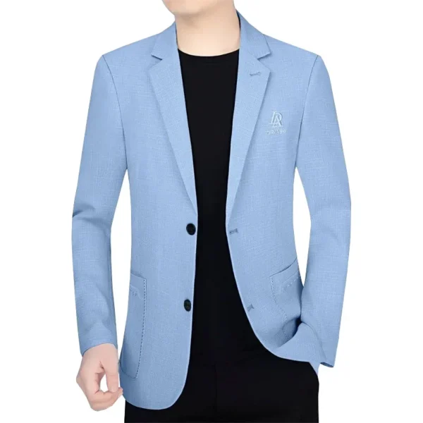 Men Spring Thin Blazers 2