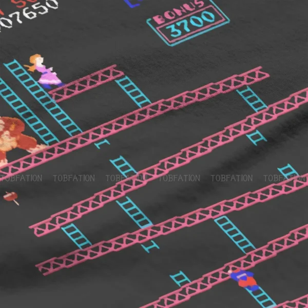 Donkey Kong Game 100% Cotton TShirts 3