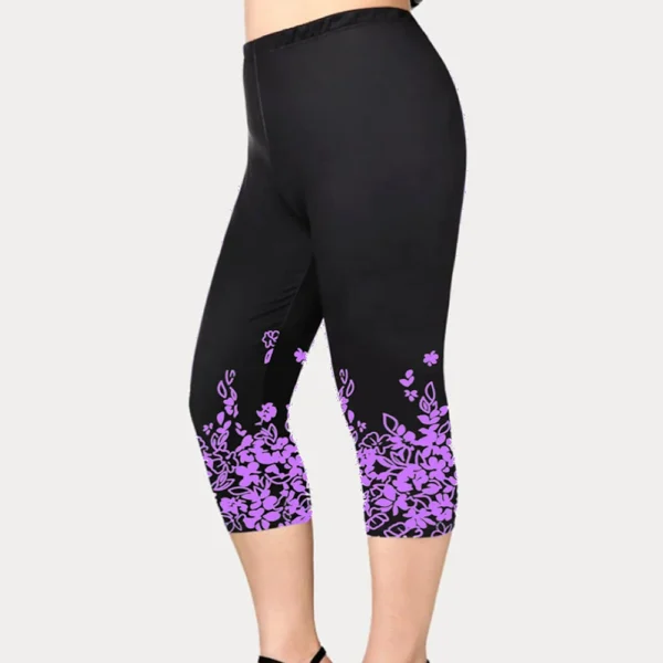 Summer New Casual Sports Yoga Capri 5