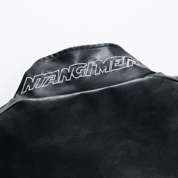 Mmen's motorcycle leather jacket 3