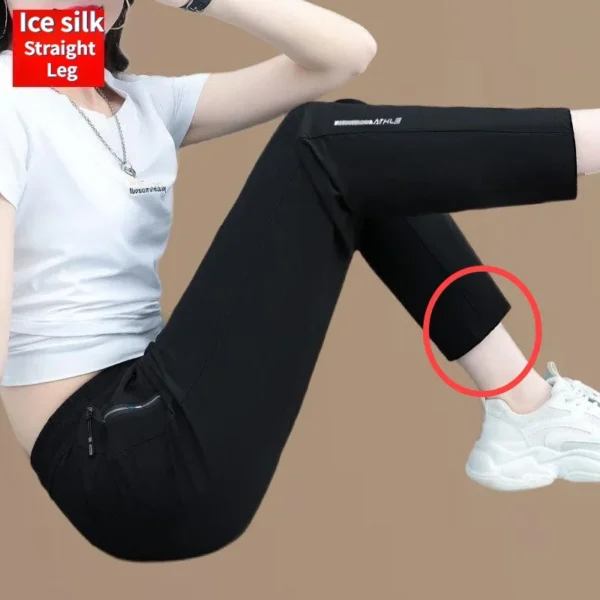 Women's Spring Summer Thin Ice Pants 2