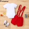 Baby Boys Birthday Outfits Sets 4