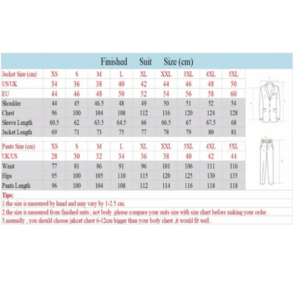 Formal Men 3 Piece Wedding Suit 6