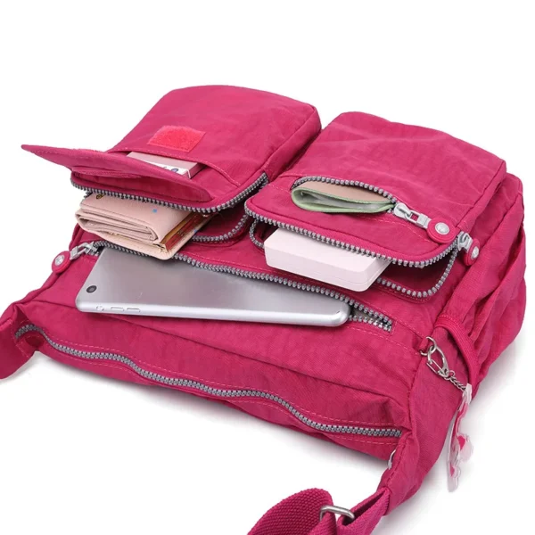 High Quality A4 Men Women Shoulder Messenger Bag 4