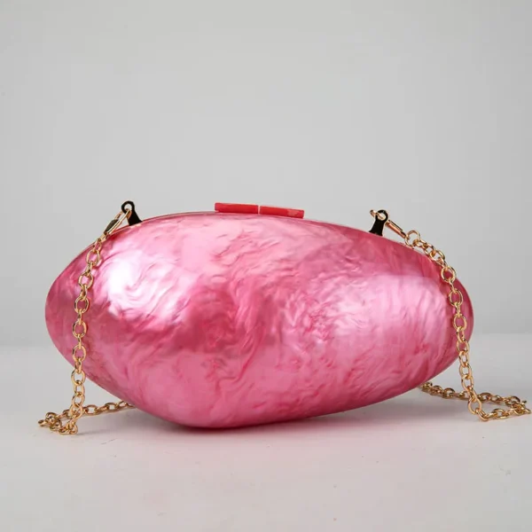 Pearl Acrylic Evening Bags Designer Luxury Clutch Purse 4